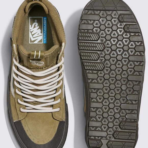 VANS SK8-Hi Waterproof Men's Shoes Olive Drab US Size 10 VN000CVTCX6 NEW - Picture 13 of 13